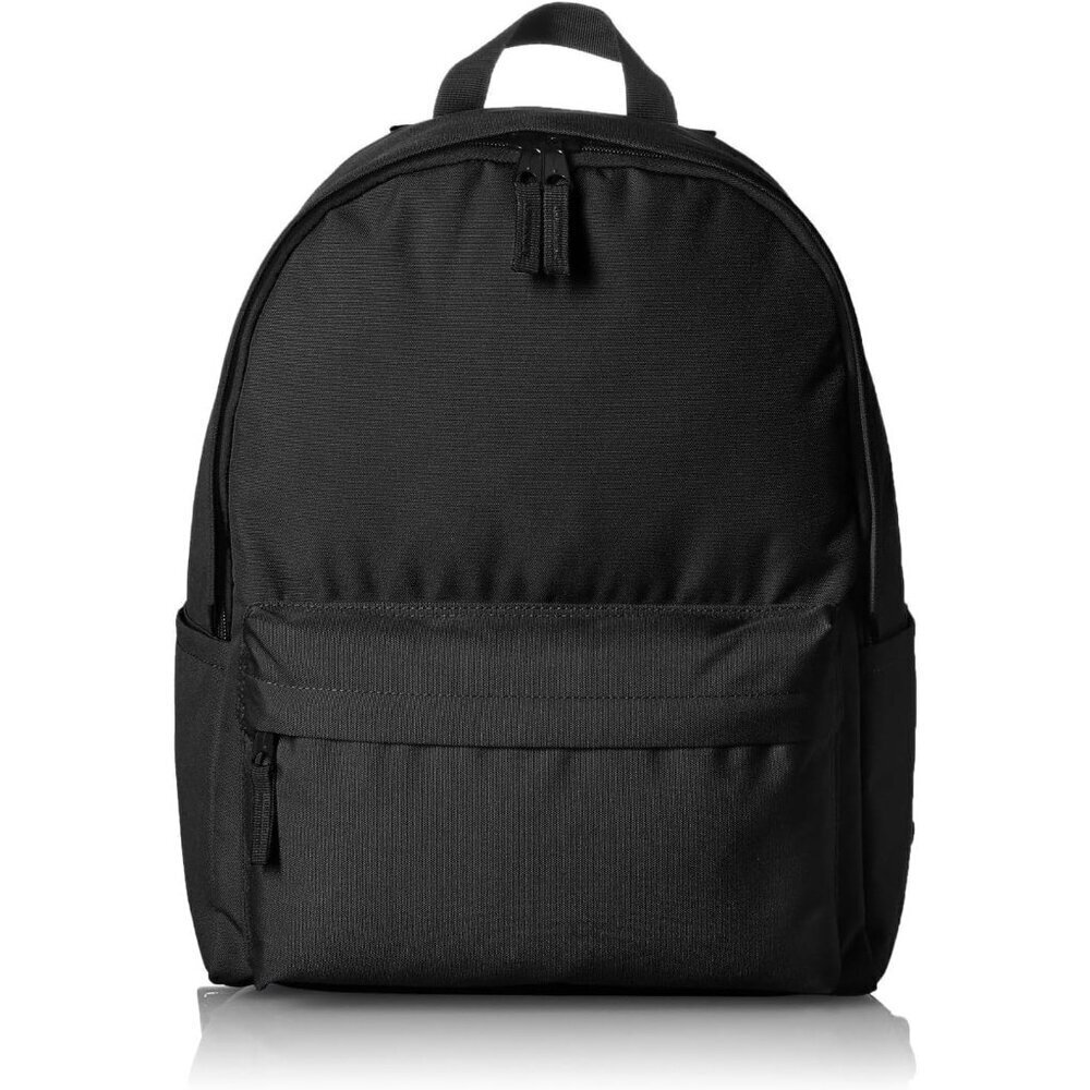 🆕 Men Black Classic School Lightweight Durable Featuring Adjustable Backpack